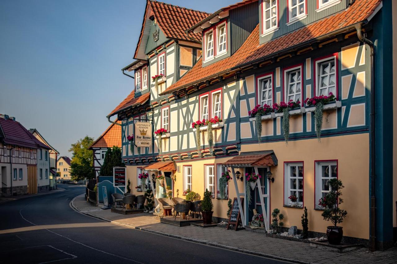 Pension Zur Krone Martinfeld Exterior foto