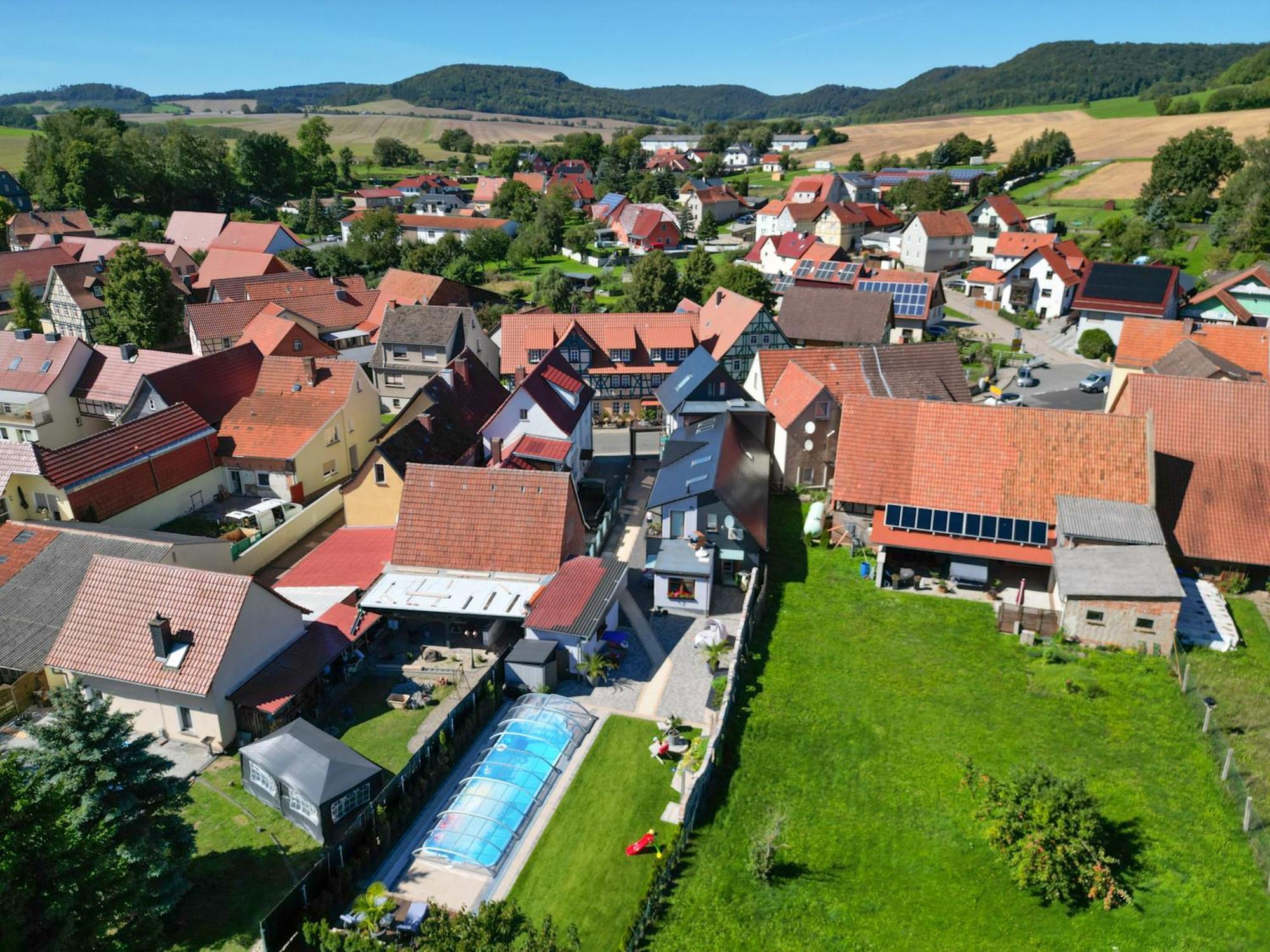 Pension Zur Krone Martinfeld Exterior foto